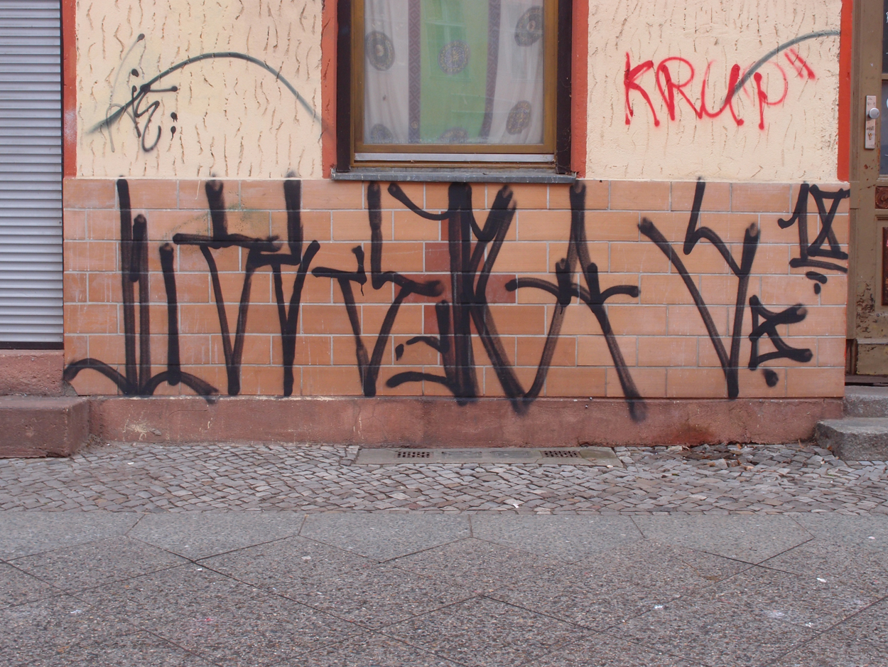 fotos de pixação em Berlim 2018/19